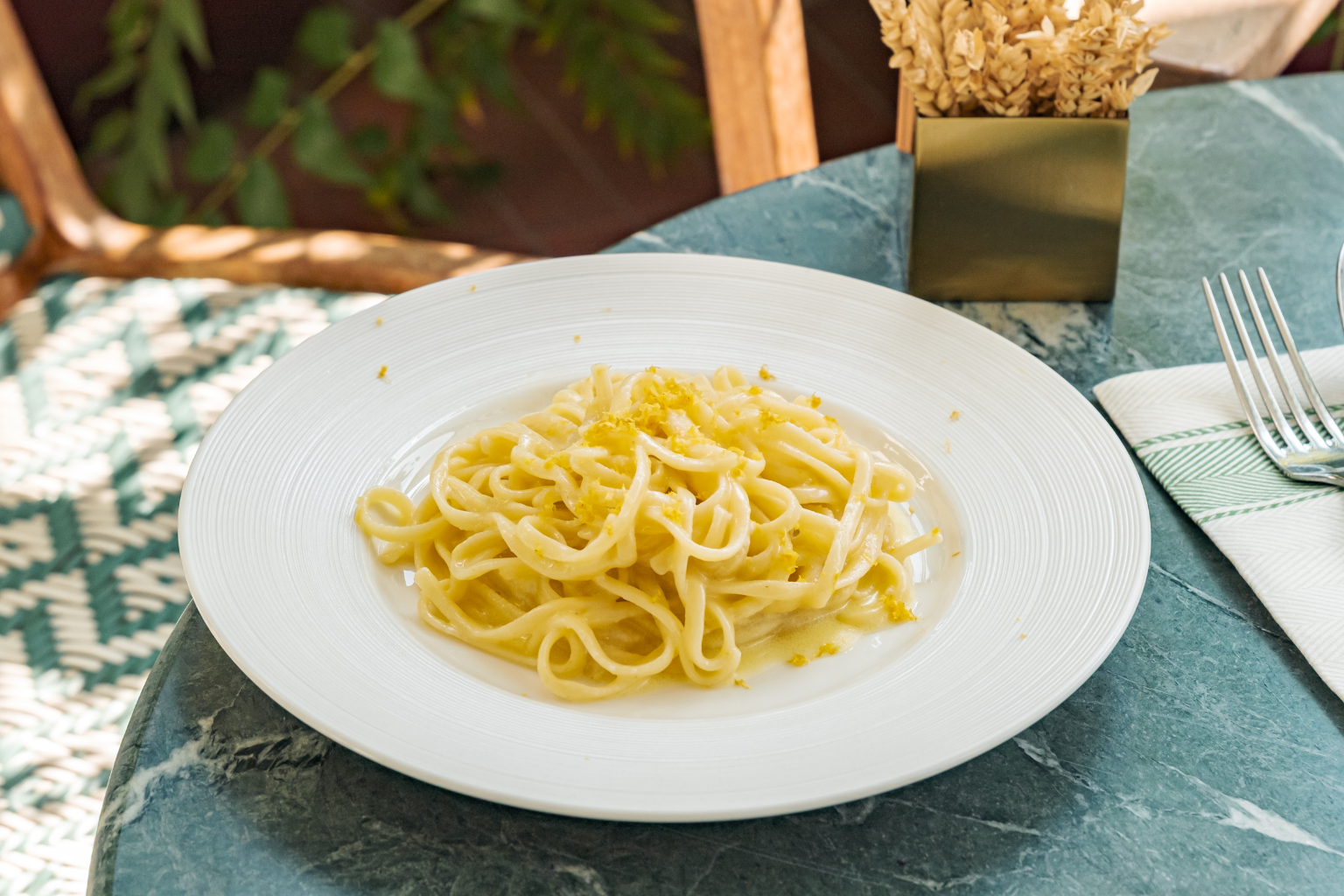 Forma Summer 2025 Menu - Linguine al Limone